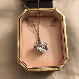 Juicy Couture Heart Banner Necklace